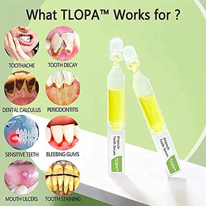 SnapFit TLOPA™ (Tartar Plaque Bacteria And Various Oral Problems Remover Teeth Whitening Serum)